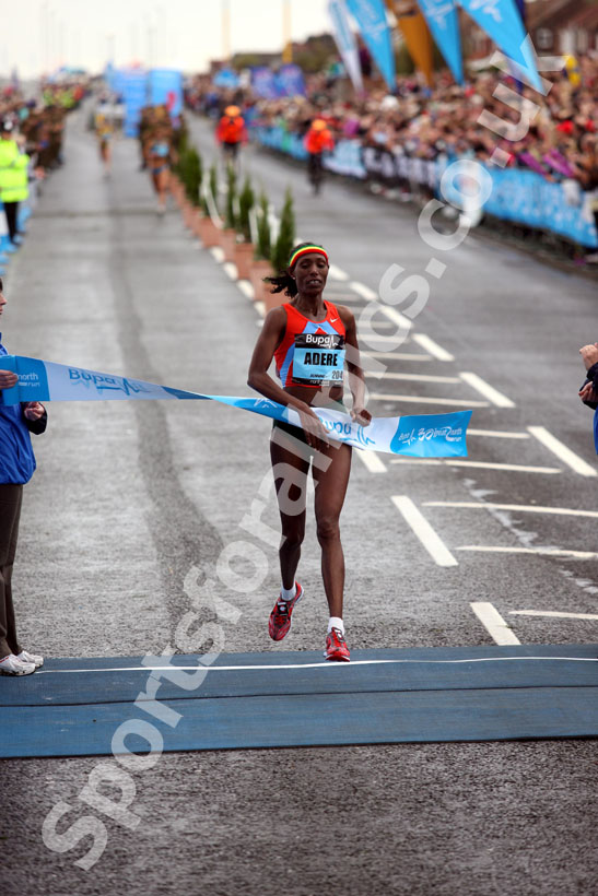 2010 BUPA Great North Run winner Adere